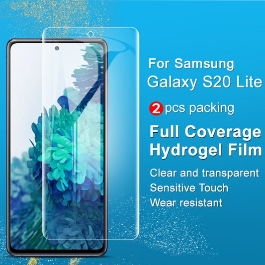2 PCS IMAK Hydrogel Film III Full Coverage Screen Protector, For Huawei Mate 40 Pro 5G, For Huawei Mate 40 Pro+ 5G, For OnePlus 8T, For Google Pixel 4a 4G, For Google Pixel 4a 5G, For Asus Zenfone 7 ZS670KS, For Samsung Galaxy S20+, For Sony Xperia 5 I...