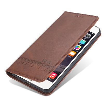 AZNS Magnetic Calf Texture Horizontal Flip Leather Case with Card Slots & Holder & Wallet, For iPhone 6, For iPhone 6 Plus, For iPhone 8 / 7, For iPhone 8 Plus/7 Plus, For iPhone XR, For iPhone XS Max