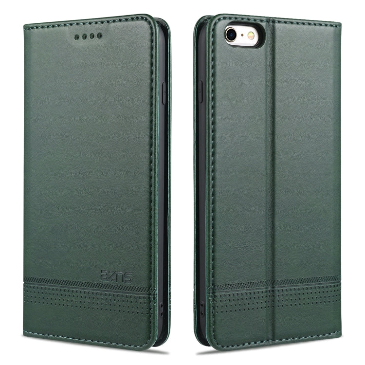 AZNS Magnetic Calf Texture Horizontal Flip Leather Case with Card Slots & Holder & Wallet, For iPhone 6, For iPhone 6 Plus, For iPhone 8 / 7, For iPhone 8 Plus/7 Plus, For iPhone XR, For iPhone XS Max