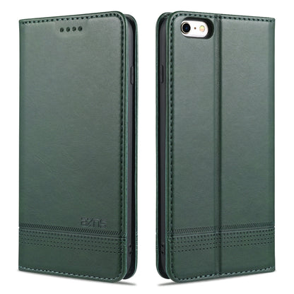 AZNS Magnetic Calf Texture Horizontal Flip Leather Case with Card Slots & Holder & Wallet, For iPhone 6, For iPhone 6 Plus, For iPhone 8 / 7, For iPhone 8 Plus/7 Plus, For iPhone XR, For iPhone XS Max