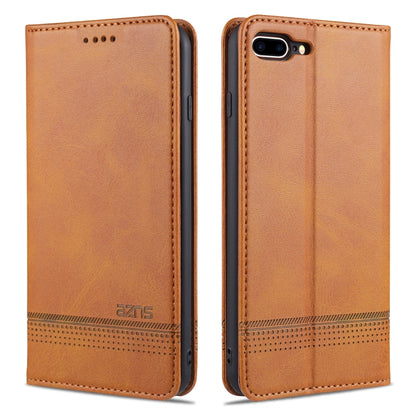 AZNS Magnetic Calf Texture Horizontal Flip Leather Case with Card Slots & Holder & Wallet, For iPhone 6, For iPhone 6 Plus, For iPhone 8 / 7, For iPhone 8 Plus/7 Plus, For iPhone XR, For iPhone XS Max