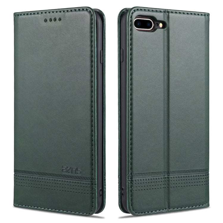 AZNS Magnetic Calf Texture Horizontal Flip Leather Case with Card Slots & Holder & Wallet, For iPhone 6, For iPhone 6 Plus, For iPhone 8 / 7, For iPhone 8 Plus/7 Plus, For iPhone XR, For iPhone XS Max