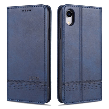 AZNS Magnetic Calf Texture Horizontal Flip Leather Case with Card Slots & Holder & Wallet, For iPhone 6, For iPhone 6 Plus, For iPhone 8 / 7, For iPhone 8 Plus/7 Plus, For iPhone XR, For iPhone XS Max
