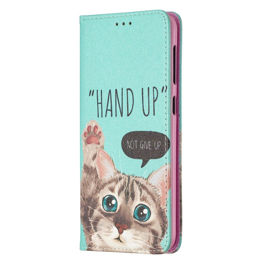 Colored Drawing Pattern Invisible Magnetic Horizontal Flip PU Leather Case with Holder & Card Slots & Wallet, For Samsung Galaxy M10 / A10, For Samsung Galaxy A10e / A20e, For Samsung Galaxy A11, For Samsung Galaxy A21s, For Samsung Galaxy A21