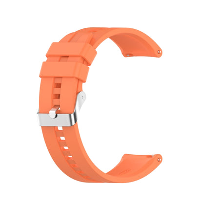 Silicone Replacement Strap Watchband with Silver Steel Buckle, For Xiaomi Watch Color Sport, For TicWatch Pro 3