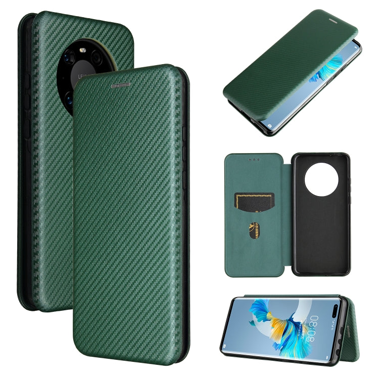 Carbon Fiber Texture Magnetic Horizontal Flip TPU + PC + PU Leather Case with Card Slot, For Huawei Mate 40, For Samsung Galaxy S21 Ultra 5G, For LG K52 / K62, For vivo V20 Pro 5G, For Motorola One 5G / Moto G 5G Plus, For Huawei Mate 40 Pro           ...
