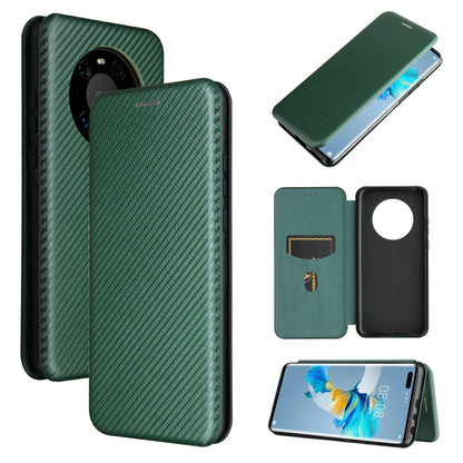 Carbon Fiber Texture Magnetic Horizontal Flip TPU + PC + PU Leather Case with Card Slot, For Huawei Mate 40, For Samsung Galaxy S21 Ultra 5G, For LG K52 / K62, For vivo V20 Pro 5G, For Motorola One 5G / Moto G 5G Plus, For Huawei Mate 40 Pro           ...