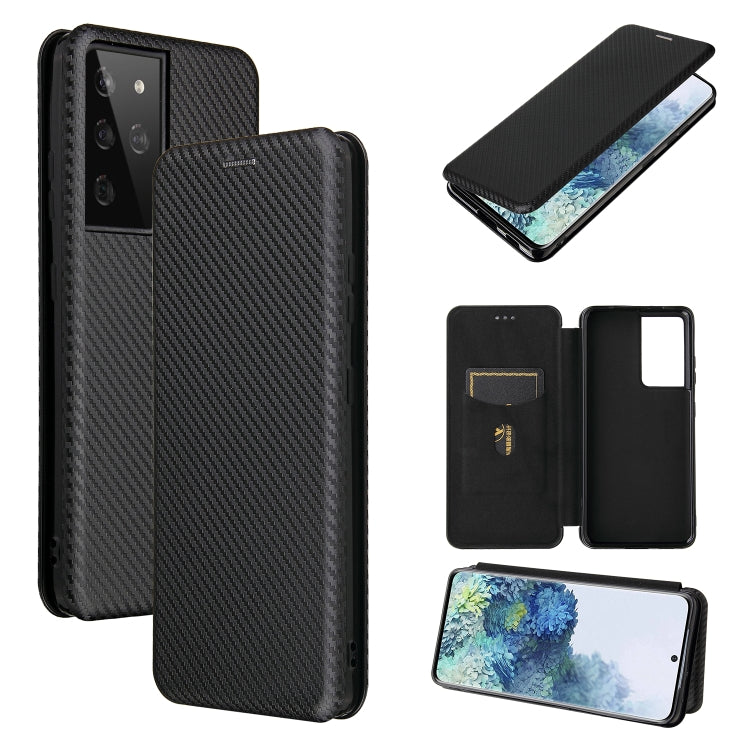 Carbon Fiber Texture Magnetic Horizontal Flip TPU + PC + PU Leather Case with Card Slot, For Huawei Mate 40, For Samsung Galaxy S21 Ultra 5G, For LG K52 / K62, For vivo V20 Pro 5G, For Motorola One 5G / Moto G 5G Plus, For Huawei Mate 40 Pro           ...