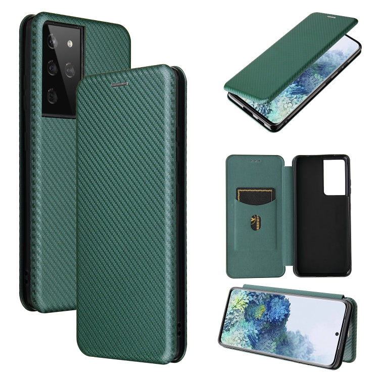 Carbon Fiber Texture Magnetic Horizontal Flip TPU + PC + PU Leather Case with Card Slot, For Huawei Mate 40, For Samsung Galaxy S21 Ultra 5G, For LG K52 / K62, For vivo V20 Pro 5G, For Motorola One 5G / Moto G 5G Plus, For Huawei Mate 40 Pro           ...