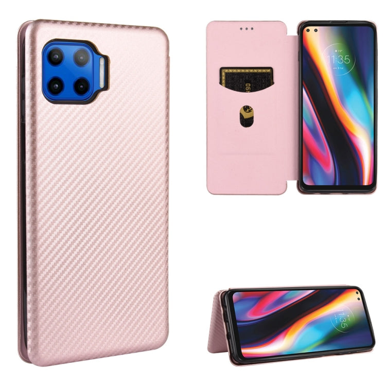 Carbon Fiber Texture Magnetic Horizontal Flip TPU + PC + PU Leather Case with Card Slot, For Huawei Mate 40, For Samsung Galaxy S21 Ultra 5G, For LG K52 / K62, For vivo V20 Pro 5G, For Motorola One 5G / Moto G 5G Plus, For Huawei Mate 40 Pro           ...
