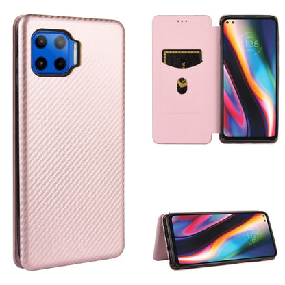 Carbon Fiber Texture Magnetic Horizontal Flip TPU + PC + PU Leather Case with Card Slot, For Huawei Mate 40, For Samsung Galaxy S21 Ultra 5G, For LG K52 / K62, For vivo V20 Pro 5G, For Motorola One 5G / Moto G 5G Plus, For Huawei Mate 40 Pro           ...