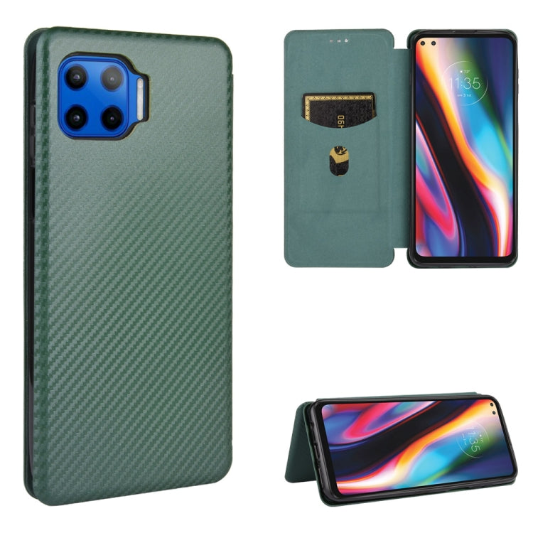 Carbon Fiber Texture Magnetic Horizontal Flip TPU + PC + PU Leather Case with Card Slot, For Huawei Mate 40, For Samsung Galaxy S21 Ultra 5G, For LG K52 / K62, For vivo V20 Pro 5G, For Motorola One 5G / Moto G 5G Plus, For Huawei Mate 40 Pro           ...