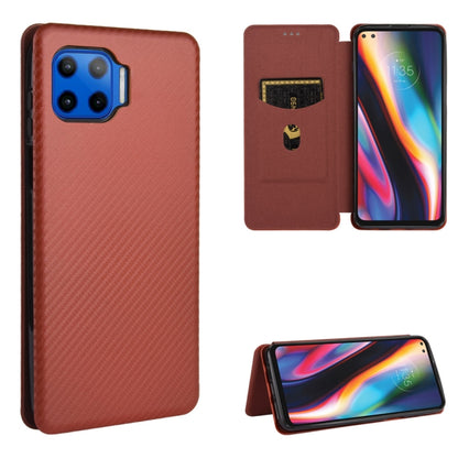 Carbon Fiber Texture Magnetic Horizontal Flip TPU + PC + PU Leather Case with Card Slot, For Huawei Mate 40, For Samsung Galaxy S21 Ultra 5G, For LG K52 / K62, For vivo V20 Pro 5G, For Motorola One 5G / Moto G 5G Plus, For Huawei Mate 40 Pro           ...