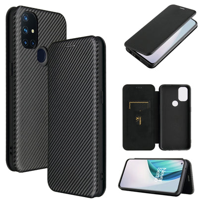 Carbon Fiber Texture Magnetic Horizontal Flip TPU + PC + PU Leather Case with Card Slot, For Huawei Mate 40, For Samsung Galaxy S21 Ultra 5G, For LG K52 / K62, For vivo V20 Pro 5G, For Motorola One 5G / Moto G 5G Plus, For Huawei Mate 40 Pro           ...