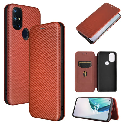 Carbon Fiber Texture Magnetic Horizontal Flip TPU + PC + PU Leather Case with Card Slot, For Huawei Mate 40, For Samsung Galaxy S21 Ultra 5G, For LG K52 / K62, For vivo V20 Pro 5G, For Motorola One 5G / Moto G 5G Plus, For Huawei Mate 40 Pro           ...