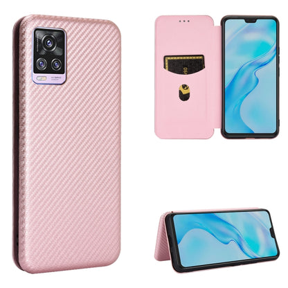 Carbon Fiber Texture Magnetic Horizontal Flip TPU + PC + PU Leather Case with Card Slot, For Huawei Mate 40, For Samsung Galaxy S21 Ultra 5G, For LG K52 / K62, For vivo V20 Pro 5G, For Motorola One 5G / Moto G 5G Plus, For Huawei Mate 40 Pro           ...