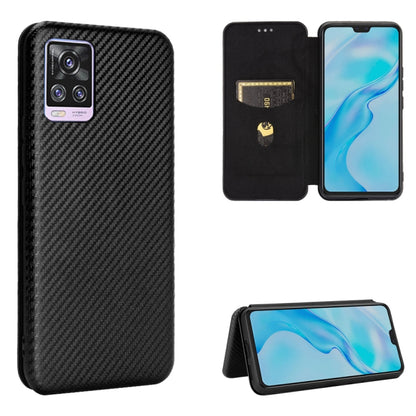 Carbon Fiber Texture Magnetic Horizontal Flip TPU + PC + PU Leather Case with Card Slot, For Huawei Mate 40, For Samsung Galaxy S21 Ultra 5G, For LG K52 / K62, For vivo V20 Pro 5G, For Motorola One 5G / Moto G 5G Plus, For Huawei Mate 40 Pro           ...