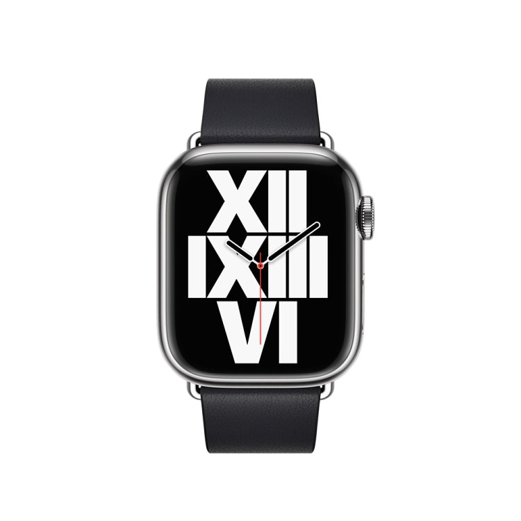 Modern Style Leather Watch Band For Apple Watch 49mm / 46mm / 45mm / 44mm / 42mm, For Apple Watch Ultra 49mm / Series 8&7 45mm / SE 2&6&SE&5&4 44mm / 3&2&1 42mm, For Apple Watch 49mm / 46mm / 45mm / 44mm / 42mm