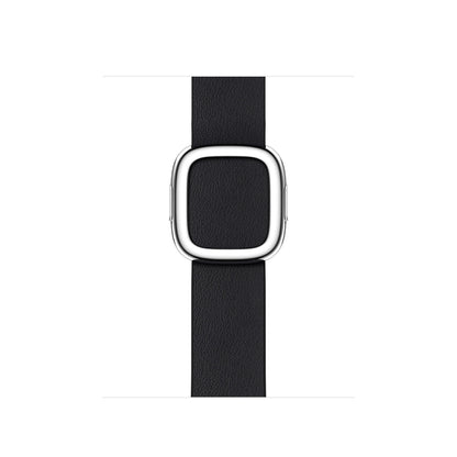Modern Style Leather Watch Band For Apple Watch 49mm / 46mm / 45mm / 44mm / 42mm, For Apple Watch Ultra 49mm / Series 8&7 45mm / SE 2&6&SE&5&4 44mm / 3&2&1 42mm, For Apple Watch 49mm / 46mm / 45mm / 44mm / 42mm