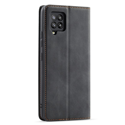 Forwenw Dream Series Oil Edge Strong Magnetism Horizontal Flip Leather Case with Holder & Card Slots & Wallet & Photo Frame, For Samsung Galaxy A42 5G