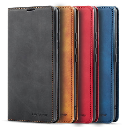Forwenw Dream Series Oil Edge Strong Magnetism Horizontal Flip Leather Case with Holder & Card Slots & Wallet & Photo Frame, For Samsung Galaxy A42 5G