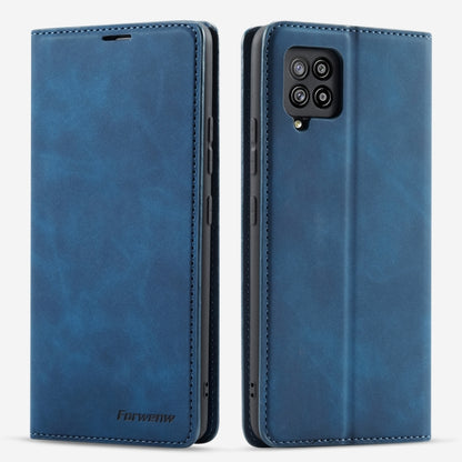 Forwenw Dream Series Oil Edge Strong Magnetism Horizontal Flip Leather Case with Holder & Card Slots & Wallet & Photo Frame, For Samsung Galaxy A42 5G