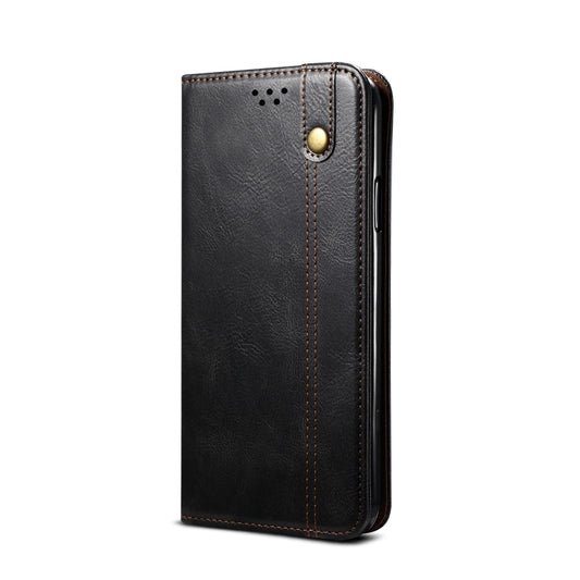 Simple Wax Crazy Horse Texture Horizontal Flip Leather Case with Card Slots & Wallet, For iPhone 11, For iPhone 11 Pro, For iPhone 11 Pro Max, For iPhone 12 mini, For iPhone 12 / 12 Pro, For iPhone 12 Pro Max, For iPhone XR, For iPhone XS / X          ...