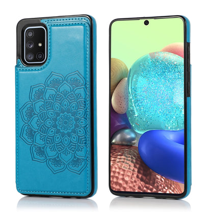 Double Buckle Mandala Pattern PU+TPU Protective Case with Card Slots & Holder & Photo Frame, For Samsung Galaxy A10e / A20e, For Samsung Galaxy A20 / A30, For Samsung Galaxy A50 / A50s, For Samsung Galaxy A51, For Samsung Galaxy A70                    ...