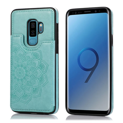 Double Buckle Mandala Pattern PU+TPU Protective Case with Card Slots & Holder & Photo Frame, For Samsung Galaxy Note20, For Samsung Galaxy S9, For Samsung Galaxy S9 Plus, For Samsung Galaxy S10, For Samsung Galaxy S10 Plus, For Samsung Galaxy S20      ...