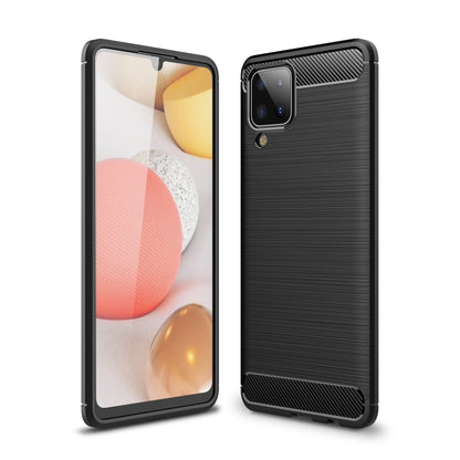 Brushed Texture Carbon Fiber TPU Case, For Samsung Galaxy A02s, For Samsung Galaxy A12, For Motorola Moto G9 Power