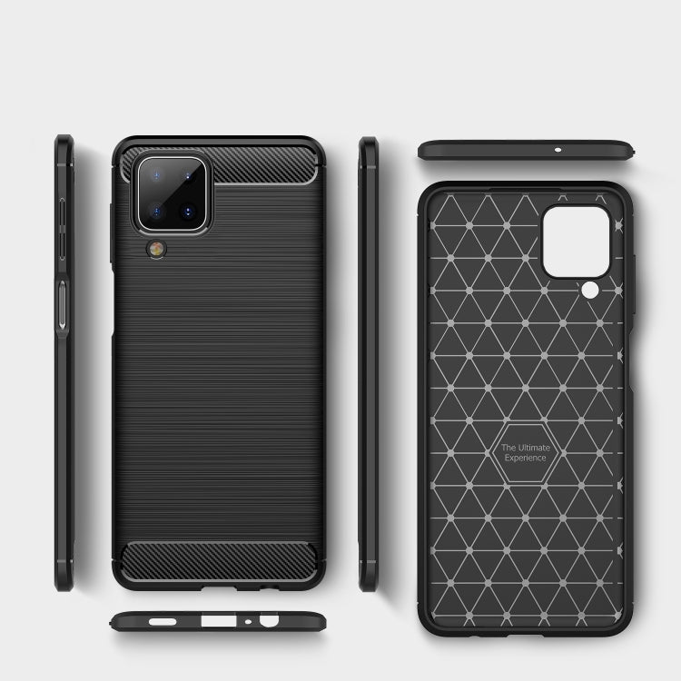 Brushed Texture Carbon Fiber TPU Case, For Samsung Galaxy A02s, For Samsung Galaxy A12, For Motorola Moto G9 Power