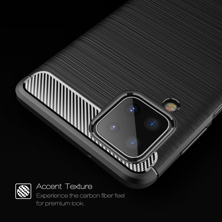 Brushed Texture Carbon Fiber TPU Case, For Samsung Galaxy A02s, For Samsung Galaxy A12, For Motorola Moto G9 Power