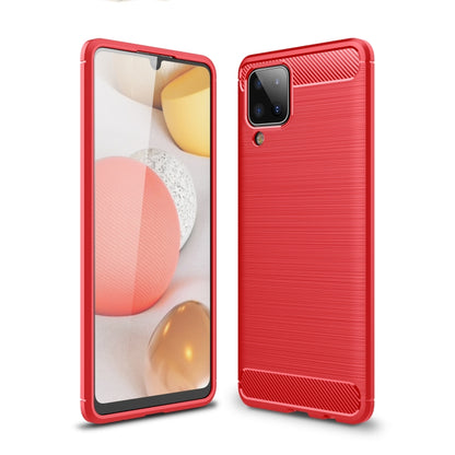 Brushed Texture Carbon Fiber TPU Case, For Samsung Galaxy A02s, For Samsung Galaxy A12, For Motorola Moto G9 Power