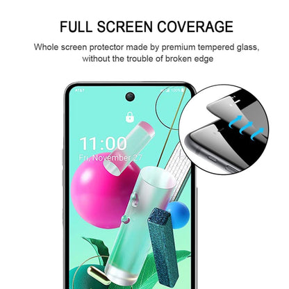 25 PCS Full Glue Full Screen Tempered Glass Film, For LG K92 5G, For OPPO A53 5G / A11s, For Samsung Galaxy A02s, For Samsung Galaxy A12 / A12 Nacho / A13 5G, For vivo X50e 5G, For Xiaomi Redmi Note 9 4G, For Xiaomi Redmi Note 9 5G                     ...