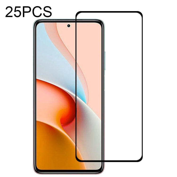 25 PCS Full Glue Full Screen Tempered Glass Film, For LG K92 5G, For OPPO A53 5G / A11s, For Samsung Galaxy A02s, For Samsung Galaxy A12 / A12 Nacho / A13 5G, For vivo X50e 5G, For Xiaomi Redmi Note 9 4G, For Xiaomi Redmi Note 9 5G                     ...