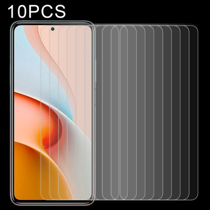 10 PCS 0.26mm 9H 2.5D Tempered Glass Film, For Samsung Galaxy A02s, For Samsung Galaxy A12 / A13 5G, For Xiaomi Redmi Note 9 4G, For Xiaomi Redmi Note 9 5G, For Xiaomi Redmi Note 9 Pro 5G, For OPPO A53 5G