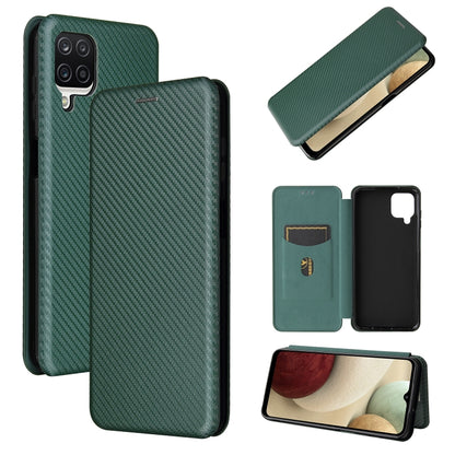 Carbon Fiber Texture Magnetic Horizontal Flip TPU + PC + PU Leather Case with Card Slot, For Huawei Y9a, For Huawei nova 8 SE, For Huawei Honor 10X Lite, For Samsung Galaxy A12 / M12, For Samsung Galaxy A32 5G, For Samsung Galaxy S30                   ...