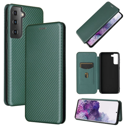 Carbon Fiber Texture Magnetic Horizontal Flip TPU + PC + PU Leather Case with Card Slot, For Huawei Y9a, For Huawei nova 8 SE, For Huawei Honor 10X Lite, For Samsung Galaxy A12 / M12, For Samsung Galaxy A32 5G, For Samsung Galaxy S30                   ...