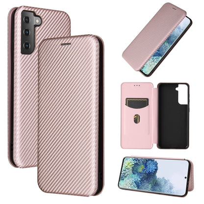 Carbon Fiber Texture Magnetic Horizontal Flip TPU + PC + PU Leather Case with Card Slot, For Huawei Y9a, For Huawei nova 8 SE, For Huawei Honor 10X Lite, For Samsung Galaxy A12 / M12, For Samsung Galaxy A32 5G, For Samsung Galaxy S30                   ...