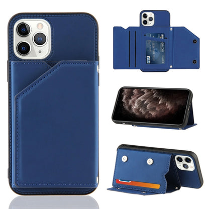 Skin Feel PU + TPU + PC Back Cover Shockproof Case with Card Slots & Holder & Photo Frame, For iPhone X / XS, For iPhone XR, For iPhone XS Max, For iPhone 11 Pro, For iPhone 11, For iPhone 11 Pro Max, For iPhone 12 mini, For iPhone 12 / 12 Pro         ...