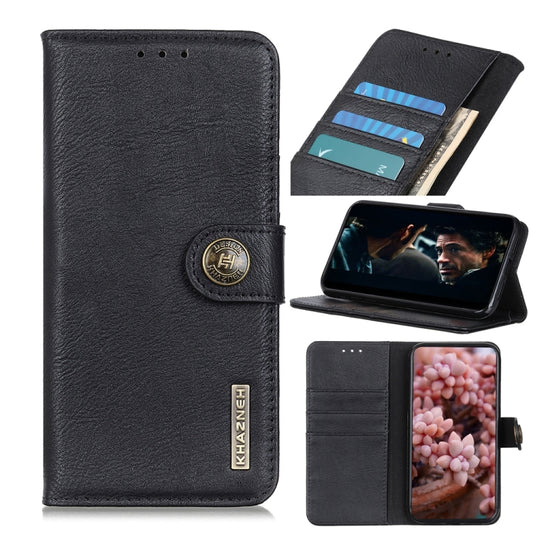KHAZNEH Cowhide Texture Horizontal Flip Leather Case with Holder & Card Slots & Wallet, For OPPO A15, For Samsung Galaxy A02s 164