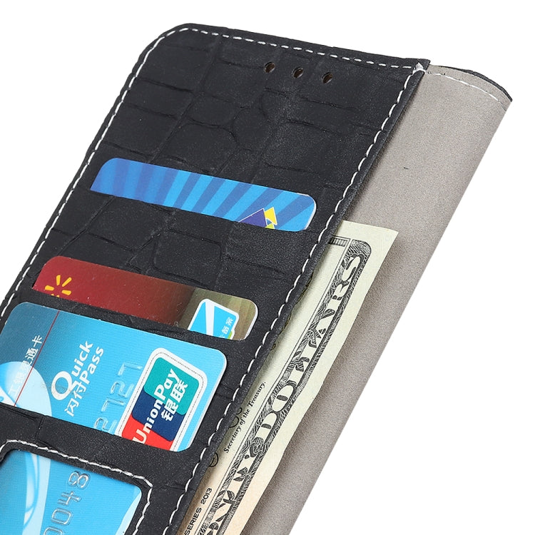 For Samsung Galaxy A02s Crocodile Texture Horizontal Flip Leather Case with Holder & Card Slots & Wallet, For Samsung Galaxy A02s