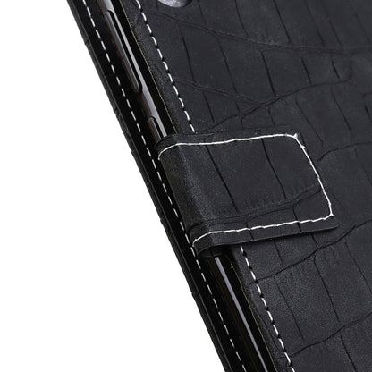 For Samsung Galaxy A02s Crocodile Texture Horizontal Flip Leather Case with Holder & Card Slots & Wallet, For Samsung Galaxy A02s