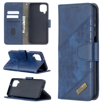 Matching Color Crocodile Texture Horizontal Flip PU Leather Case with Wallet & Holder & Card Slots, For Huawei P smart 2021 / Y7a, For Samsung Galaxy A12