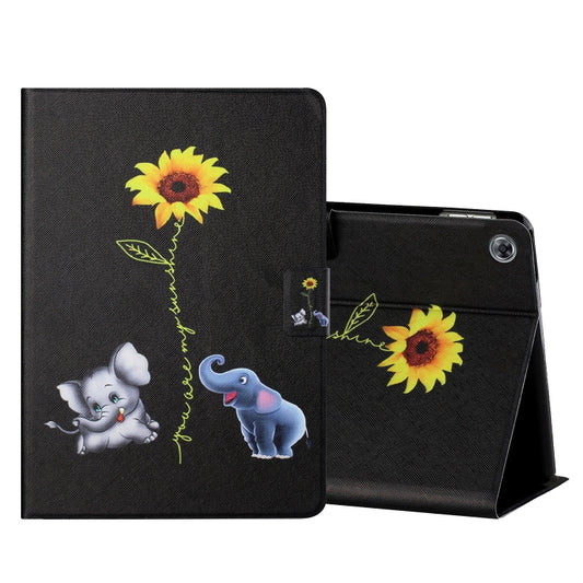 Colored Drawing Horizontal Flip Leather Case with Holder & Card Slots & Sleep / Wake-up Function, For Huawei MediaPad M5 Lite 10.1, For Lenovo Tab M10 HD 2nd Gen TB-X306X, For Lenovo Tab M10 X605F X505, For Lenovo Tab FHD M10 Plus X606F                ...