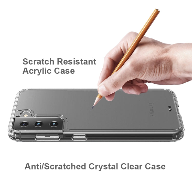 Shockproof Scratchproof TPU + Acrylic Protective Case, For Samsung Galaxy S21 5G, For Samsung Galaxy S21+ 5G, For Samsung Galaxy S21 Ultra 5G