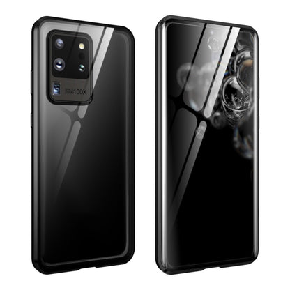 Magnetic Metal Frame Double-sided Tempered Glass Case, For Samsung Galaxy S20, For Samsung Galaxy S20+, For Samsung Galaxy S20 Ultra, For Samsung Galaxy S20 FE
