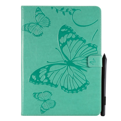 Pressed Printing Butterfly Pattern Horizontal Flip Leather Case with Holder & Card Slots & Wallet & Sleep / Wake-up Function, For iPad Air 2022 / 2020 10.9 /iPad Pro 11 2020 / 2018, For Lenovo Tab M10 Plus TB-X606F, For Samsung Galaxy S6 Lite P610     ...