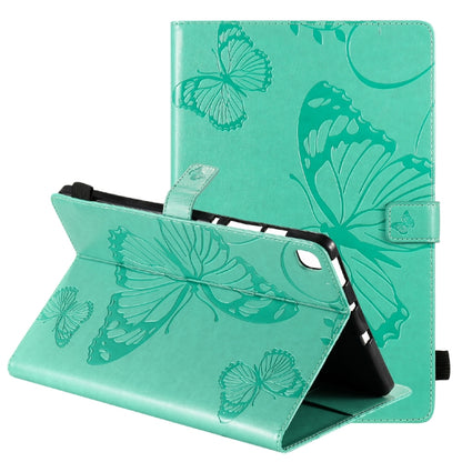 Pressed Printing Butterfly Pattern Horizontal Flip Leather Case with Holder & Card Slots & Wallet & Sleep / Wake-up Function, For iPad Air 2022 / 2020 10.9 /iPad Pro 11 2020 / 2018, For Lenovo Tab M10 Plus TB-X606F, For Samsung Galaxy S6 Lite P610     ...