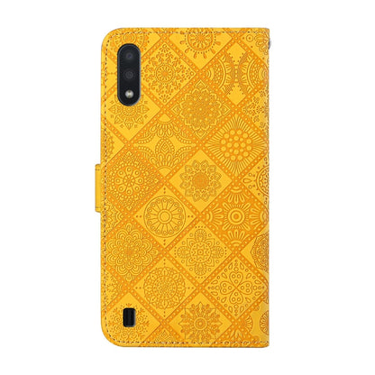 Ethnic Style Embossed Pattern Horizontal Flip Leather Case with Holder & Card Slots & Wallet & Lanyard, For Samsung Galaxy A01, For Samsung Galaxy A10 / M10, For Samsung Galaxy A10s, For Samsung Galaxy A11, For Samsung Galaxy A12                       ...